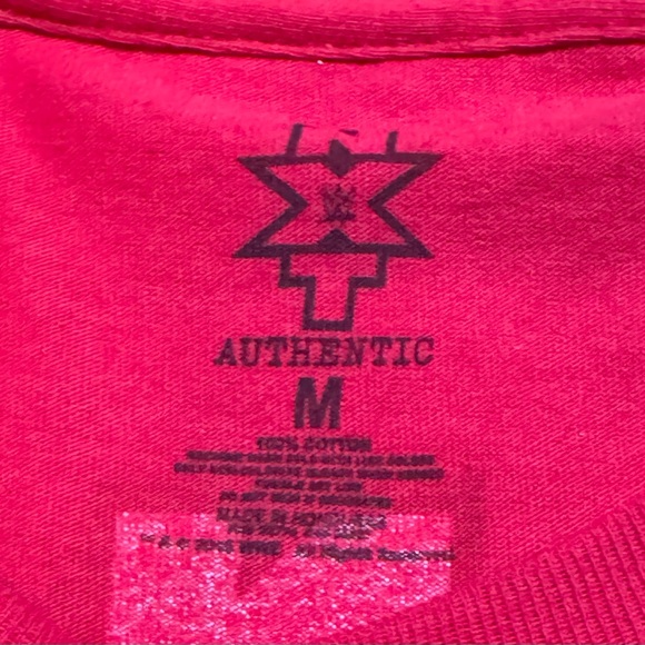 Ricochet NXT Mens Size Medium Tee T-Shirt Red WWE Authentic - Picture 3 of 3